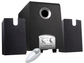 SISTEM AUDIO 5.1 8W + 5X3W