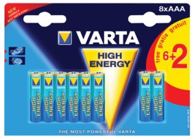 BATERII ALKALINE VARTA